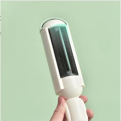Dog Pet Hair Remover Roller - Reusable Lint Roller Pet Hair Removal Tool for Dog&Cats - Portable Sticky Lint Roller for Clothes, Couch, Bed, Car, Furniture – Travel-Friendly (Red/Black)