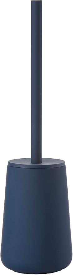 Zone Denmark Nova One Ceramic Toilet Brush | with Brush Holder Soft Touch | Enhance Your Bathroom with a Chic and Practical Duo for Modern Style and Effortless Hygiene - Coating (Royal)