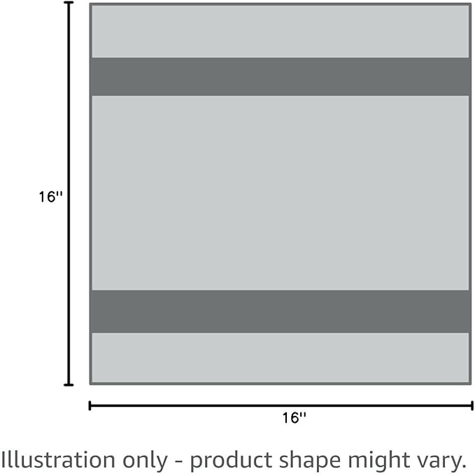 Superio Cotton Terry Washcloths Grey Towels 100% Cotton Cleaning Cloth 16" Rags Wash Clothes for Body and Face, Spa Towels, Multi Purpose (6, 16"x16")