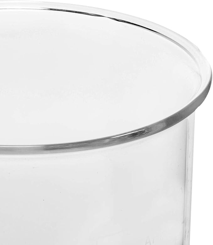 High Borosilicate Glass Measuring Cup-V-Shaped Spout,Glass Measuring Beaker for Kitchen or Restaurant, Easy to Read, 2000 ML (64 Oz, 8Cup)