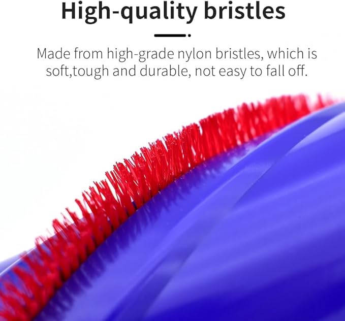 V6 Roller Brush Replacement Parts Compatible with Dyson V6 Animal Absolute Cordless Vacuum,V6 Brush Cleaning Head Accessories.Part No. 966821-01, 966084-01 (4-Prong, tip is 4.5 cm