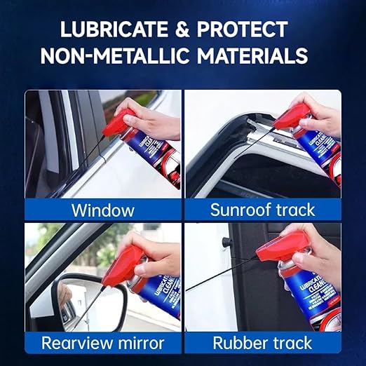 Glodway Specialist Silicone Lubricant Spary,Garage Door Lubricant Oil,with Smart Straw Sprays 2 Ways,for Door Higne,Bike,Sewing Machine,Metal Parts,10 OZ(Pack 3)