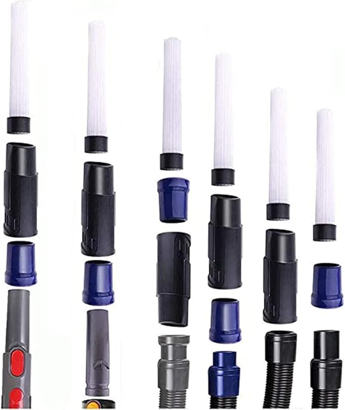 Vacuum Attachments for Shop Vac Accessories 1 1/4 inch & 1 3/8 inch Household Cleaning Kit With Adapter(10 Pcs)
