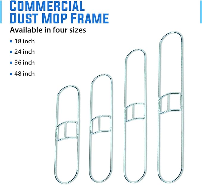 Kleen Handler 36 Inch Commercial Dust Mop Frame (12 Pack)