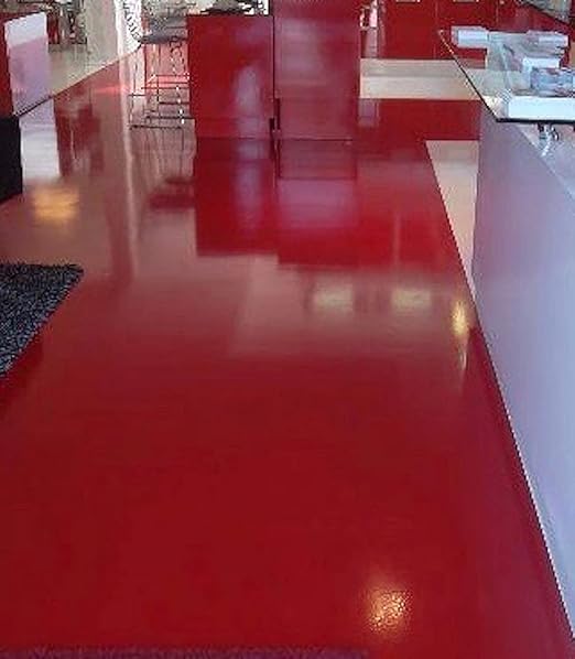 Colored Epoxies Mexican Red Epoxy Resin for Bar Tops, Table Tops, Wood, Concrete, Epoxy Art & Crafts 1.5 Gallon