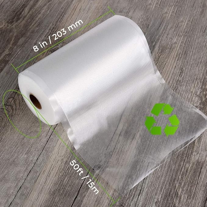 Vacuum Sealer Bags for Food,Seal a Meal Bags Rolls,11inx20 Rolls 2 Pack,XinBaoLong,Commercial Grade, Heavy Duty, BPA Free,Great for Vac Storage