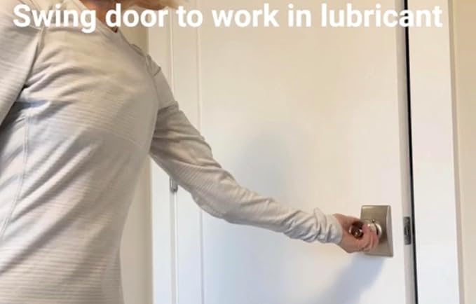 The First-of-Its-Kind Lubricant Cartridge for Squeaky Door Hinges. Mess-Free, Odorless, Sprayless & Prelubricated. Hinge Husher™ Lubricant Cartridges (3 Pack - Gold)