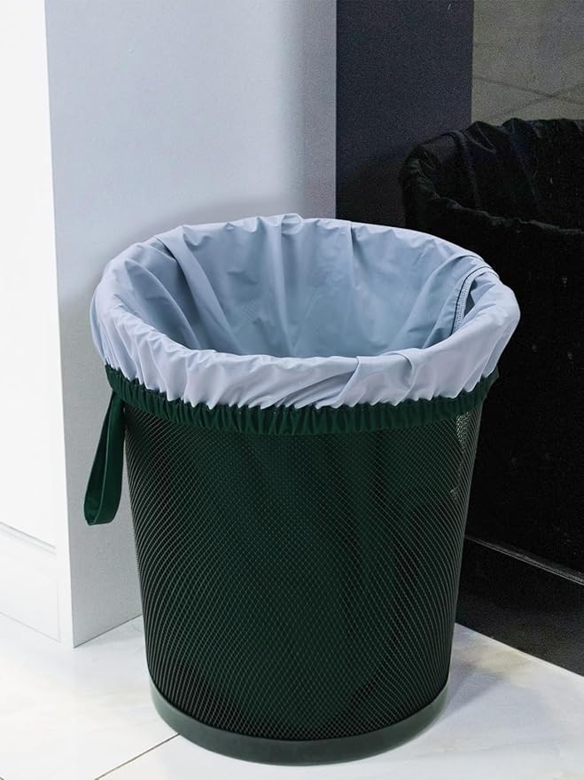 ALVABABY Reusable Diaper Pail Liner for Cloth Diaper,Rubbish Bag,Laundry,Kitchen Garbage Cans (Black Grey, Small Size:5 Gallon) LLS-LW28Z75A