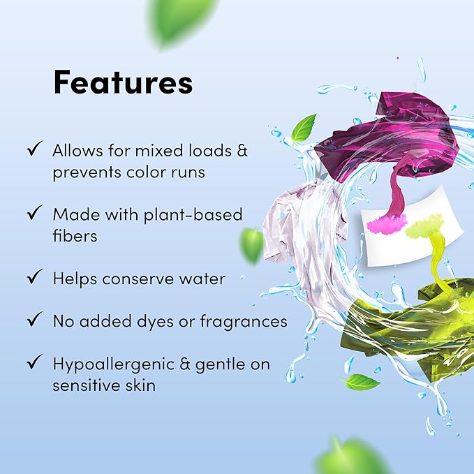 Zero Trace Color Catchers for Laundry - Protects Clothes with Color Dye Catcher,Run Remover, Color Grabbing and Color Bleed Remover for Clothes - 140 Sheets