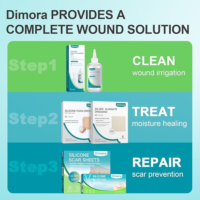 Dimora Paper Medical Tape 16 Rolls- Hypoallergenic White Surgical Tape for Sensitive Skin,Breathable First Aid Wound Tape with Pain-Free Removal,Secures Dressing and Medical Devices -1" x 10 Yards