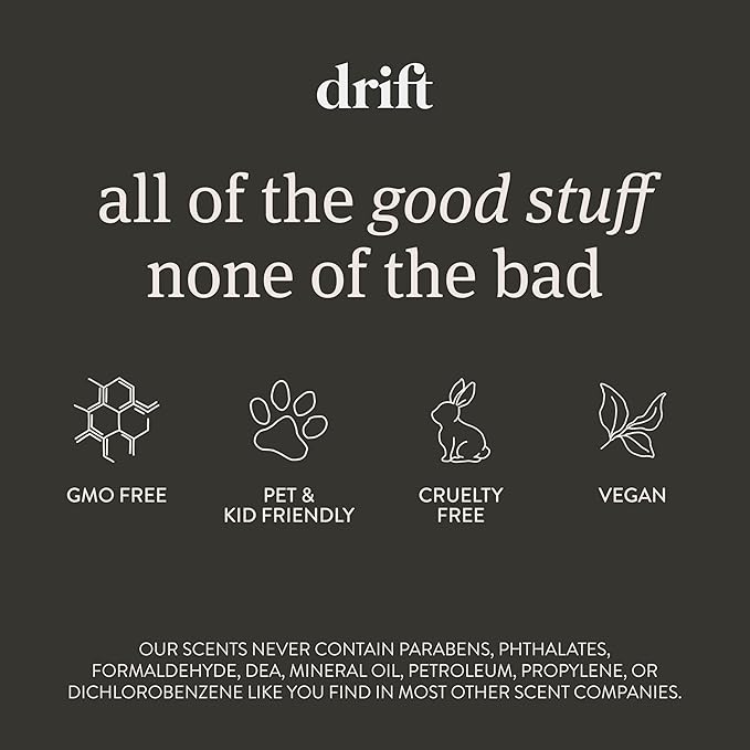 Drift Car Air Freshener - Stone Air Freshener Car Odor Eliminator - Long Lasting Scent - Auto Accessories - Metal Clip - Essential Oils - Clean Ingredients - Teak Scent Starter Kit
