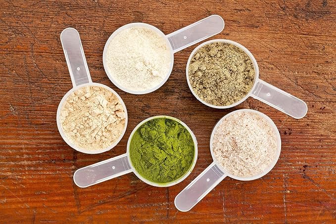 23 mL Plastic Measuring Packaging Scoop (= 23 cc/ = 4.7 teaspoon/ = 1.5 Tablespoon/ = 0.78 fl oz), Short Handle - to Measure and Dispense Spices, Granules, Powders, for Seeds Packing (20 scoops)