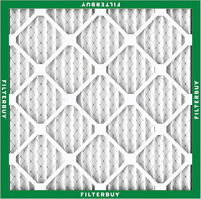 Filterbuy 30x30x1 Air Filter MERV 8 (MPR 700) Dust Defense Replacement (6-Pack), Electrostatic Pleated HVAC AC Furnace Filters, Made in USA (Actual Size: 29.50 x 29.50 x 0.75)