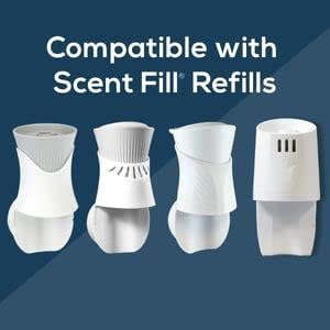 Scent Fill 100% Natural Orange Blossom Plug in Air Freshener, Scented Oil Refills, 3 Refills