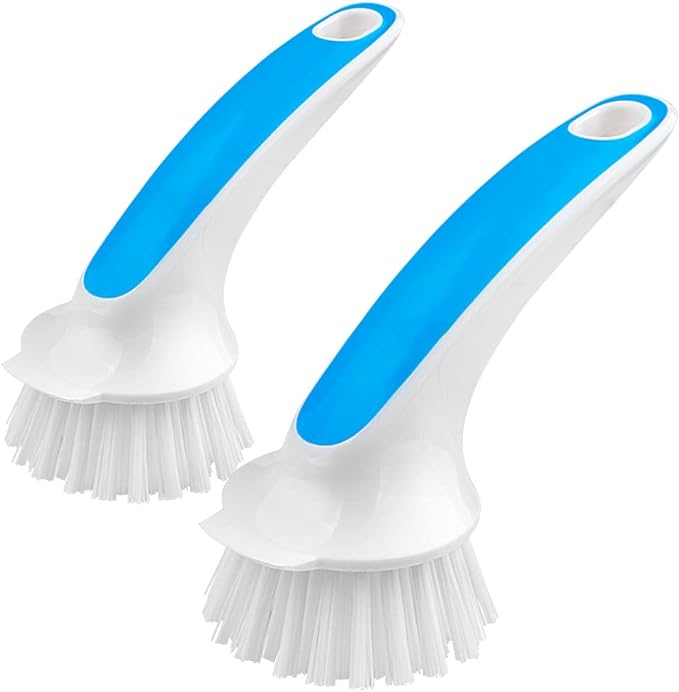 MR.SIGA Pot and Pan Cleaning Brush - Pack of 2