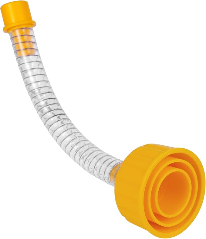Wet Vac Attachment A/C Drain Lines Cleaner Tool, AC Drain Line Vacuum Adapter to Unclog and Evacuate ABS Compatiable With Most PVC Pipe Sizes Orange