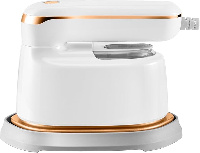 Mini Steam Iron, 2-IN-1 Handheld Size Steamer,1100W & 15s Fast Heat Up, Portable Steamer Iron for Home & Gift, Travel