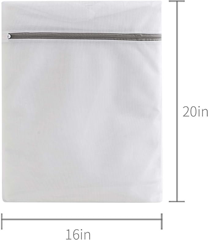 Laundry Bags Mesh Wash Bags(4Pcs,16 x 20 Inches),delicate laundry bag for College,Dorm,Storage