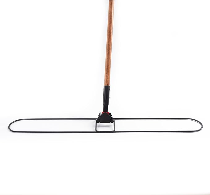 Matthew Cleaning Universal Commercial Clip-on Wire Industries Dust Mop Frame, 18 inch ( Pack of 3) Sold Seperately,Perfect for Floor Cleaning Home/Office/Lobby/Bathroom/Kitchen/Janitor