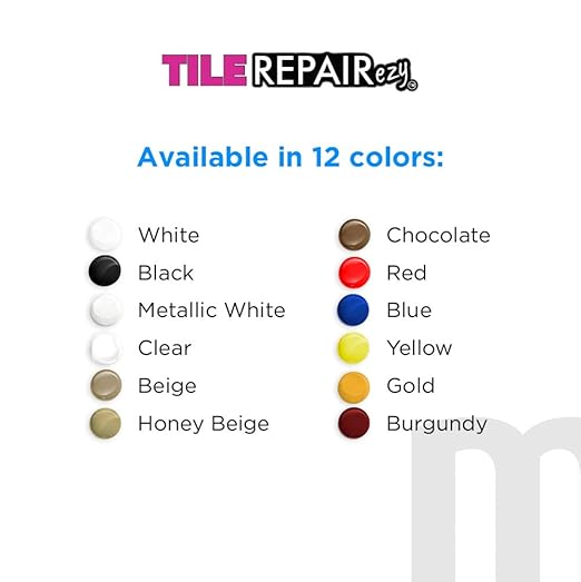 MagicEzy Tile Repairezy (Chocolate Brown) - Bathroom Floor Tile Repair Kit - Super Strong Tile Gap Filler - Easy Crack Repair and Chip Repair Like an Expert - for Porcelain and Ceramic Tiles