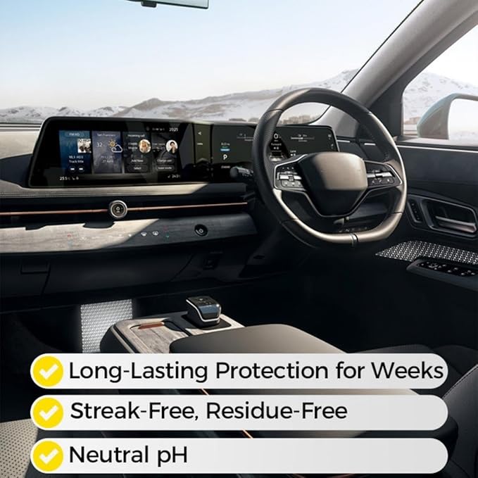 Micromolecular Anti-Fog Coating Wiper–Keeps Your Windshield Clear & Fog, Car Anti-Fog Agent with Applicator, Magic Gem Coating Glass, Anti Fog for Car Windshield,Windows,Mirrors,Glasses (1PCS)