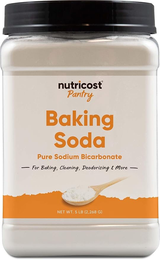 Nutricost Pantry Baking Soda (5 LBS) - For Baking, Cleaning, Deodorizing, and More