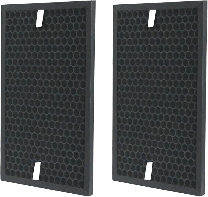 HPA5200B True HEPA Replacement Filter Compatible with Honeywell InSight HPA5200B/HPA5250 & PowerPlus HPA3200 Air Purifiers, 2 R HEPA + 2 S Carbon + 4 A Pre-Filters, Replaces HRF-R2/HRFSC1/HRF-A200