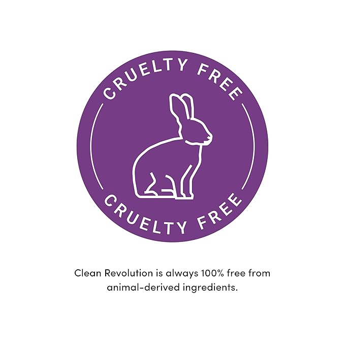 Clean Revolution Liquid Gel Hand Soap, Silky Rich Liquid, Quick Lather, Fast Rinsing, Contains Real Essential Oils (Natural Lavender) 128 Fl Oz