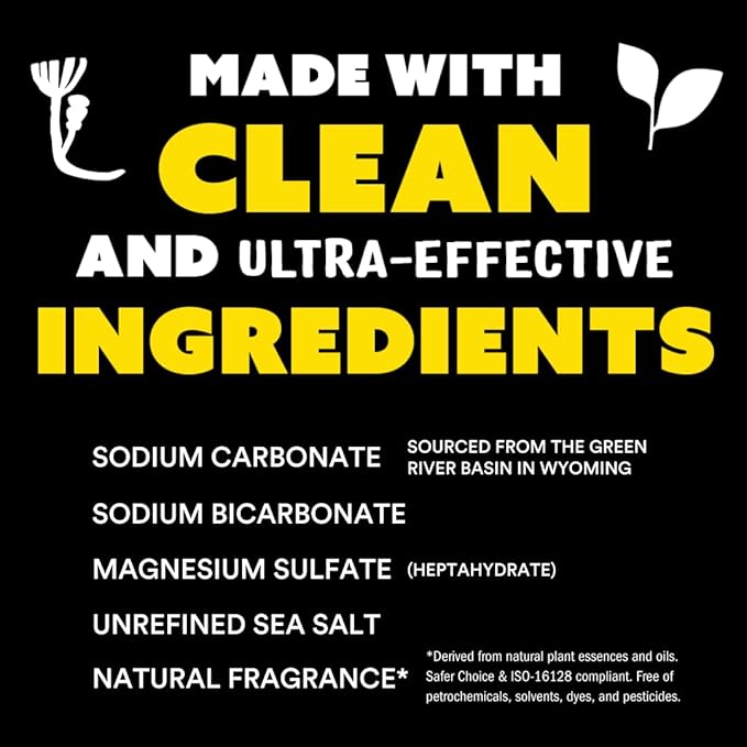 Molly's Suds Original Laundry Detergent Powder | Clean Laundry Detergent Powder for Sensitive Skin | Simple, Effective Ingredients, Stain Fighting | 70 Loads (Peppermint)