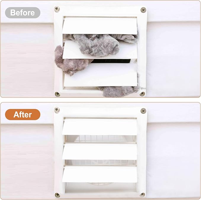 Dryer Cleaner Vent Brush - 70cm or 75cm Long Flexible Dryer Vent Cleaner & Refrigerator Condenser Coil Brush Long Flexible Refrigerator Coil Cleaning Brush (Long Brush)