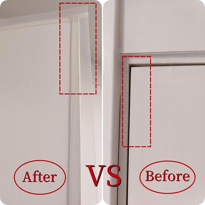 T Shape Door Seal Strip for Door & Windows Gaps，Draft Stopper Bottom Sweep Weather Stripping for Energy Saving, Noise Reduction,Easy Install (Transparent, 1.38" W x 9.8Ft)