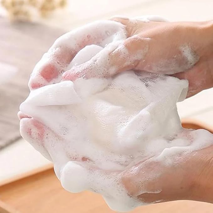 30 Pack Mesh Soap Bag, Small Soap Pouch Saver Bar Soap Sack with Drawstring for Foaming and Drying - Multi-colors