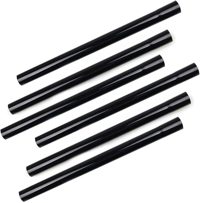 6 Pcs 1.25inch Universal Vacuum Extension Wand Vacuum Attachments 1 1/4 inch, 1 1/4" Friction Fit Extension Wand, Vacuum Cleaner Extension Tube