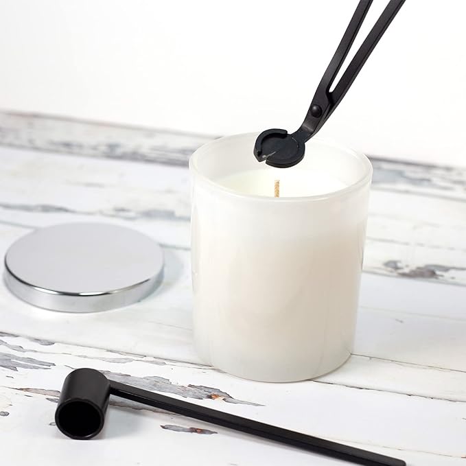 Candle Wick Trimmer and Candle Snuffer Accessory Set – Pick Your Color