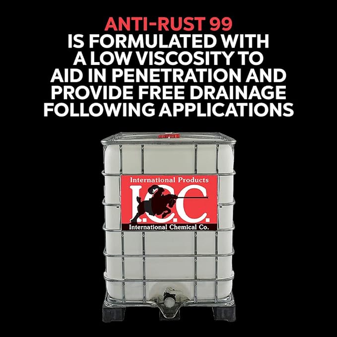 Anti-Rust 99 High-Performance Evaporative Solvent Rust and Corrosion Preventative; MIL C 16173 D Grade 3; 275 Gallons