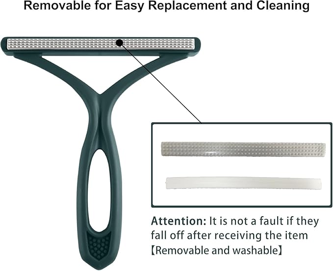 Pet Hair Remover, Portable Dog Cat Hair Remover, Lint Remover, Reusable Pet Hair Removal Tool, Lint Shaver Cleaner Pro, Carpet Scraper for Couch Furniture, Blanket, Clothing, Carpet, Rugs (9)