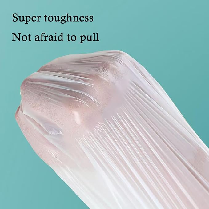 Trash Bags 17-18 Gallon Drawstring Garbage 26x33 inches Heavy Duty Plastic Garbage Bags for Household Kitchen Bedroom Bathroom Living room Office Restaurant Thickened Stretchy (108 Count)