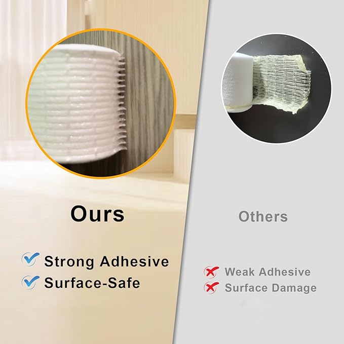 Door Weather Stripping for Doors and Window, Window Insulation Door Seal Tape, Self Adhesive Foam Gasket Tape, Foam Seal Strip Sliding Door Weather Strip, Energy-saving(1/4 in x 1/4 in x 33Ft)