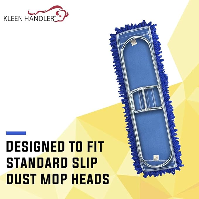 Kleen Handler 18 Inch Commercial Dust Mop Frame (3 Pack)