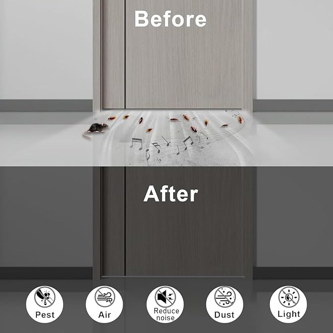 Weather Stripping Door Seal 1/4 inch Wide x 1/8 inch Thick Foam Insulation Door Seal Strip for Door Frame,Lightproof, Total 16.5Feet (16.5Ft x 1 Roll)