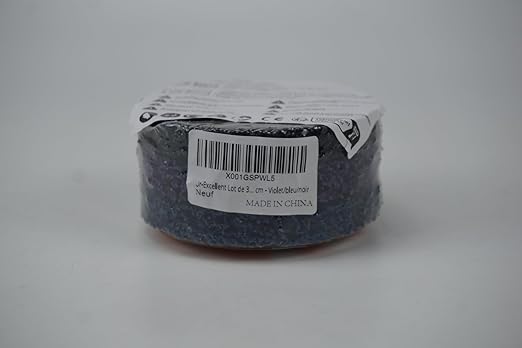 4" x5/8'' Stripping Discs Rust Remover Wheel Remove Paint and Oxidation Poly Strip Wheel Disc Abrasive Angle Grinding Wheel - 3 Pack(Purple/Blue/Black)