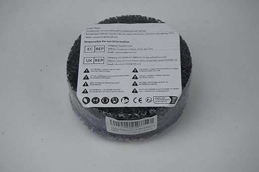 5" x7/8" Stripping Discs Rust Remover Wheel Remove Paint and Oxidation Poly Strip Wheel Disc Abrasive Angle Grinding Wheel - 3 Pack(Purple/Blue/Black)
