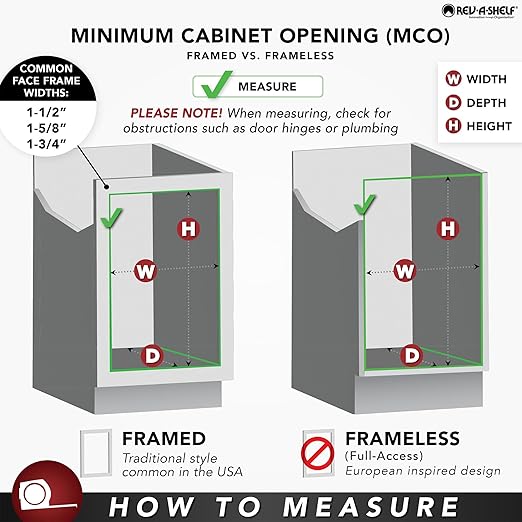 Rev-A-Shelf 53WC-1527SCDM-213 Double 27 Quart Pull-Out, Orion Gray