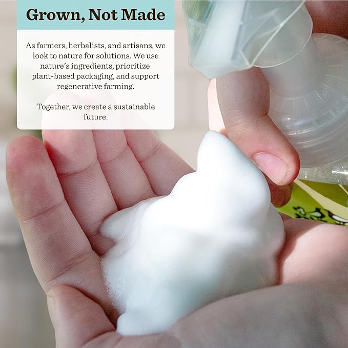 Moon Valley Foaming Hand Soap Refill Pouch, Two-Pack Mint Lavendar Soap, Vegan and Non-GMO, Environmentally Friendly Option