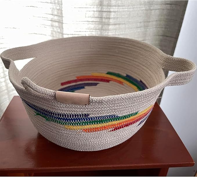 164 Feet 1/4 Inch White Natural Cotton Rope, Cotton Clothesline Rope, All-Purpose Craft Rope for Clothes Hanger, Garden Flower Potted Plants, Laundry Line Dryer, 1 Solid Rope