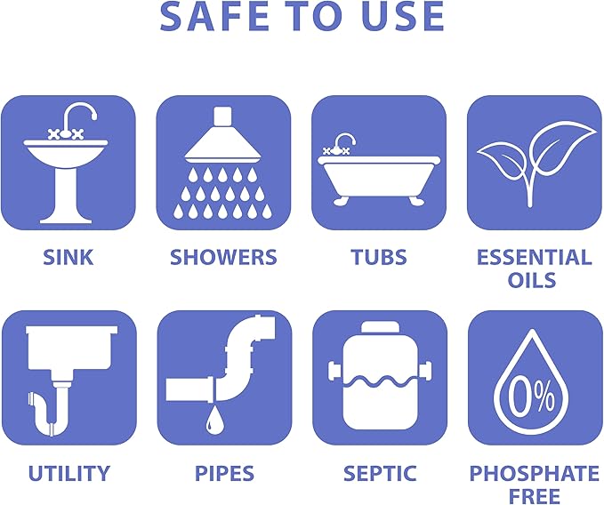 SANI 360° Sani Sticks Drain Cleaner and Deodorizer | Non-Toxic, Enzyme Formula to Eliminate Odors and Helps Prevent Clogged Drains | Septic Tank Safe (72 Count, Lemon)