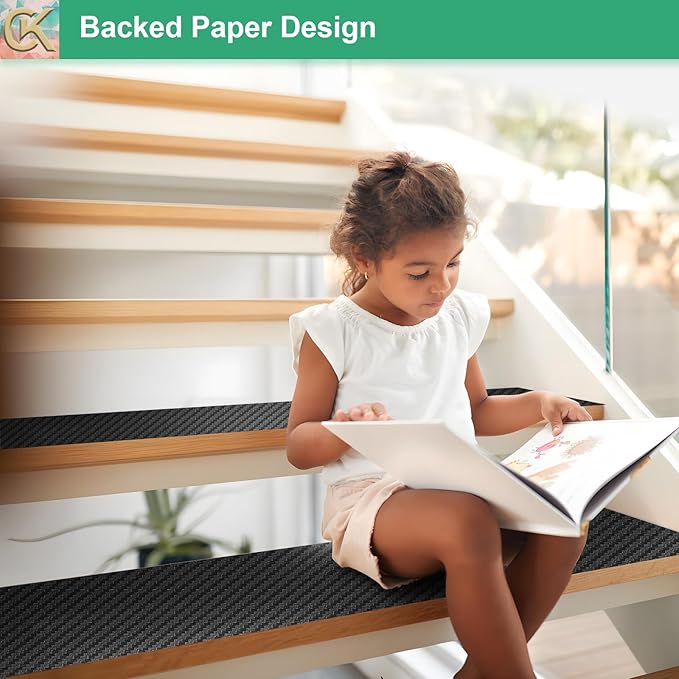 Self-Adhesive Shelf Liner Kitchen Liner, Waterproof Backed Paper Easy Peel and Stick Contact Liner Without Residue for Decor Your Desk Surface, Kitchen Countertops (Black, 17.5 x 236.2 inches)