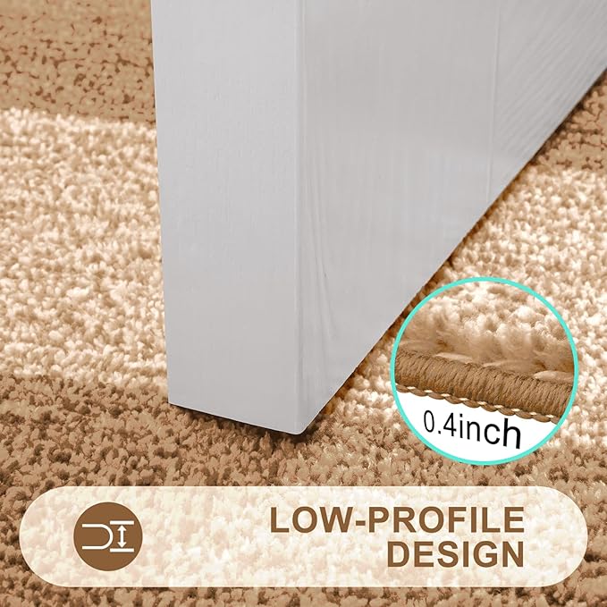 Kitinjoy Indoor Outdoor Door Mat, 71x47 Non-Slip Absorbent Dirt Trapper, Low-Profile Washable Inside Entrance Front Floor Mat, Sturdy Soft Entry Doormats for Entryway, Camel