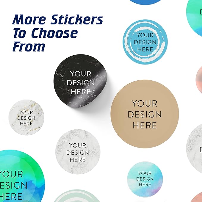 100 Custom Vinyl Stickers - Upload Your own Image, Text, Design, Logo - Personalized Logo Labels for Handmade, Packaging, Bottle, Jars, Candle, Brand Stickers (Wood Lights, 4x4)