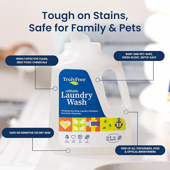 TRULY FREE - Laundry Detergent + Fabric Softener
